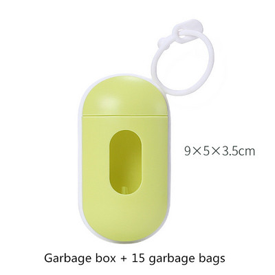 Διασπώμενη τσάντα για σκουπίδια σκυλιών Κουτί απορριμάτων κατοικίδιων ζώων Φορητή συσκευή συλλογής κακών σκύλων Προμήθειες καθαρισμού σακούλας απορριμμάτων σκύλων
