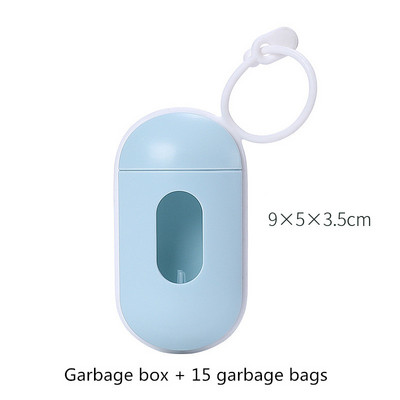 Διασπώμενη τσάντα για σκουπίδια σκυλιών Κουτί απορριμάτων κατοικίδιων ζώων Φορητή συσκευή συλλογής κακών σκύλων Προμήθειες καθαρισμού σακούλας απορριμμάτων σκύλων