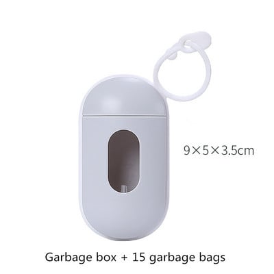 Διασπώμενη τσάντα για σκουπίδια σκυλιών Κουτί απορριμάτων κατοικίδιων ζώων Φορητή συσκευή συλλογής κακών σκύλων Προμήθειες καθαρισμού σακούλας απορριμμάτων σκύλων