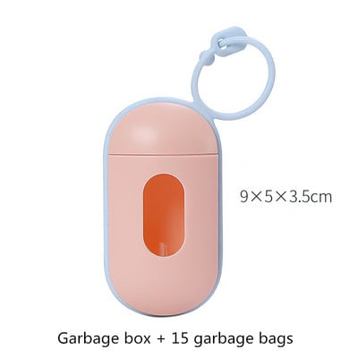 Διασπώμενη τσάντα για σκουπίδια σκυλιών Κουτί απορριμάτων κατοικίδιων ζώων Φορητή συσκευή συλλογής κακών σκύλων Προμήθειες καθαρισμού σακούλας απορριμμάτων σκύλων