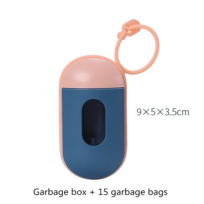 Διασπώμενη τσάντα για σκουπίδια σκυλιών Κουτί απορριμάτων κατοικίδιων ζώων Φορητή συσκευή συλλογής κακών σκύλων Προμήθειες καθαρισμού σακούλας απορριμμάτων σκύλων