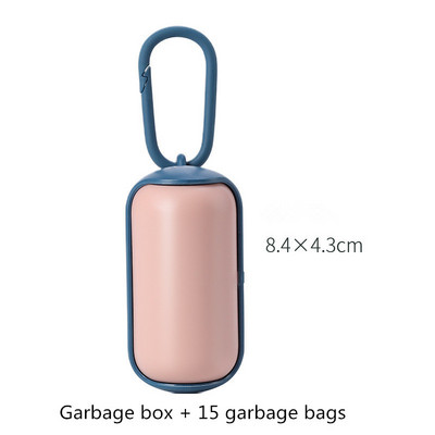 Διασπώμενη τσάντα για σκουπίδια σκυλιών Κουτί απορριμάτων κατοικίδιων ζώων Φορητή συσκευή συλλογής κακών σκύλων Προμήθειες καθαρισμού σακούλας απορριμμάτων σκύλων