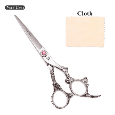 Foarfece pentru tuns păr Purple Dragon 5,5" japonez 440C 9005# Foarfece pentru tăiere profesională Foarfece pentru subțierea frizerului Dragon