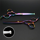 Ljubičasti zmaj 6 inča Dječje škare Sigurnosne zaobljene šiške za kosu za djecu Stare osobe Sprječavanje ogrebotina Salon brijačke škare