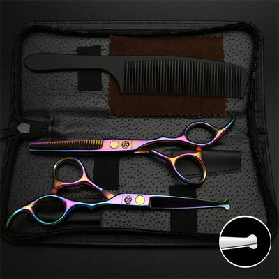 Ljubičasti zmaj 6 inča Dječje škare Sigurnosne zaobljene šiške za kosu za djecu Stare osobe Sprječavanje ogrebotina Salon brijačke škare