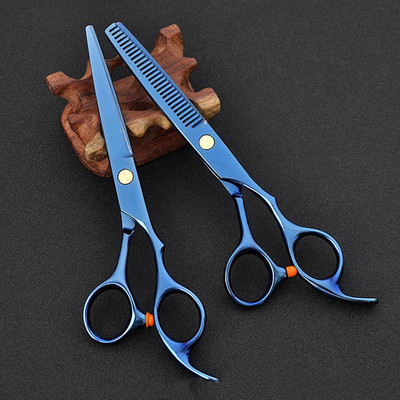 2tk Jaapan 440c Juuksekäärid juuksuritele Juuksurisalongis Titanium Professionaalsed juuksurikäärid juuste lõikamiseks