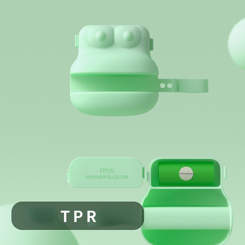 Šunų reikmenys naminių gyvūnėlių reikmenys Varlės formos nešiojamas šunų mėšlo rinktuvas Šiukšlių rinktuvas Lauko valymo priemonės naminiams gyvūnėliams Išmatos