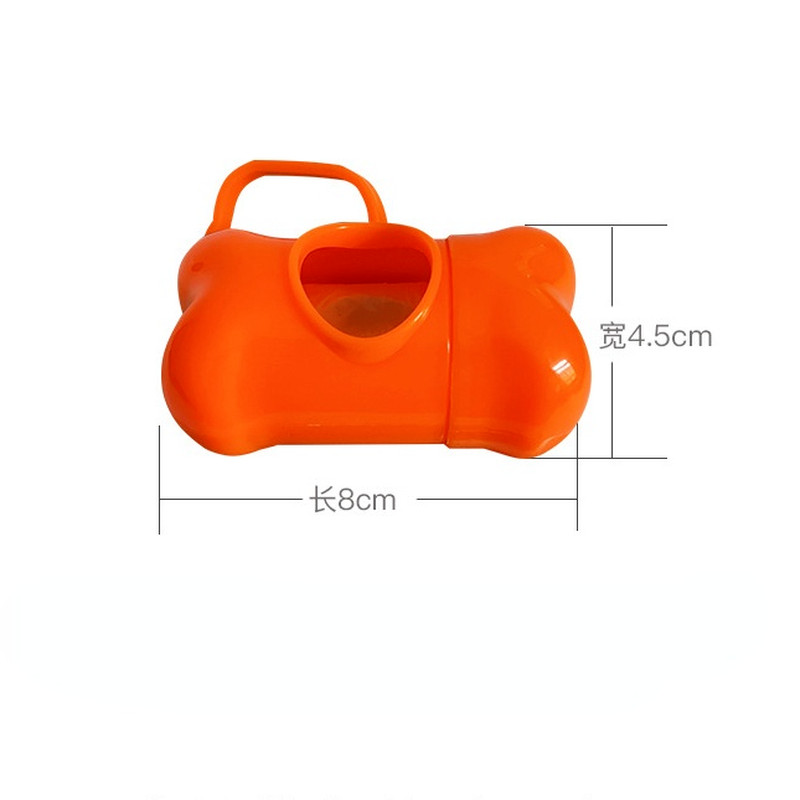 Naminių gyvūnėlių šunų išmatų maišeliai Šunų maišų kaulų laikiklis Biologiškai skaidžių atliekų maišelis šunų šunų išmatų rinkimo dozatorius lauko valymo reikmenys