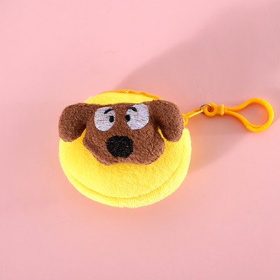 Pseće vrećice za skupljanje kakice na otvorenom Plišani korgi psi iz crtića Slatki dozator smeća Vreća za pohranu s privjeskom za ključeve Sredstva za čišćenje