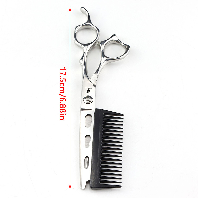 Professionaalsed 2-ühes juuksekäärid koos kammiga juukselõikusega juuksuri juukselõikuskäärid juuksuri käärid