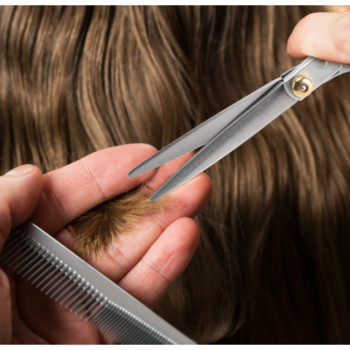 Ножици от неръждаема стомана за изтъняване на косата и подстригване Машинка за подстригване 6 инча Фризьорски продукти Подстригване Подстригване Подстригване Бръснар