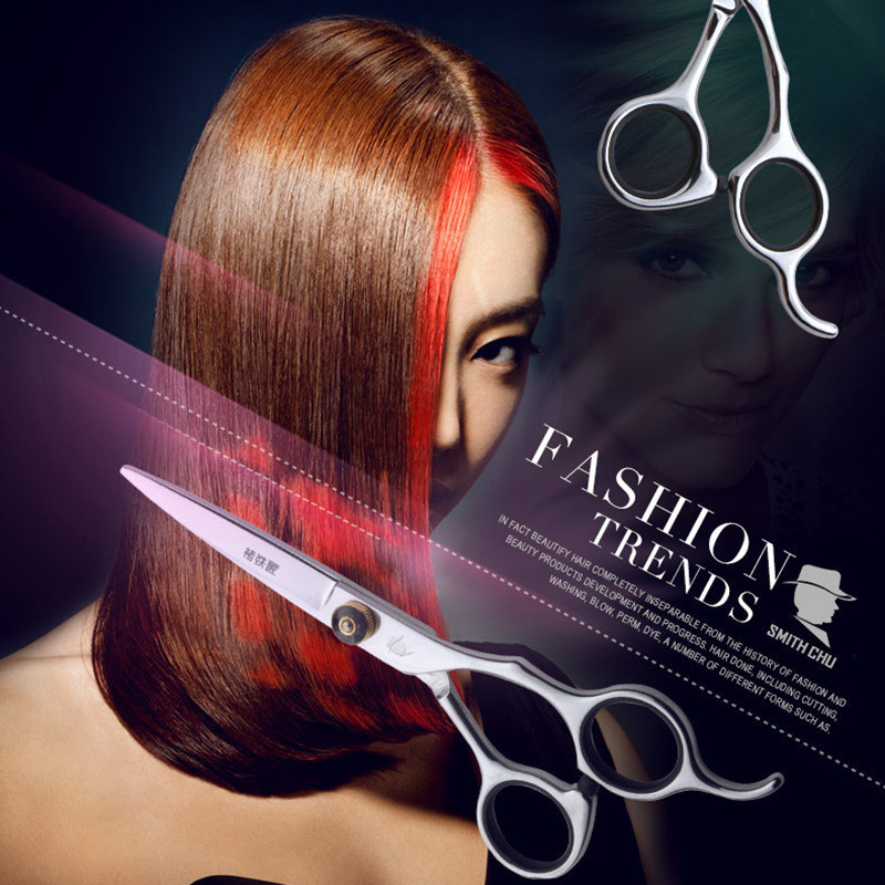 Komplet profesionalnih frizerskih škara za šišanje Čelični ravni rezač za stanjivanje brijački pribor Originalni alat 6 inča Oštrica 7 cm