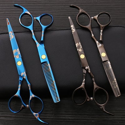 5.5-6.0in Haircut Scissors Professional Hair Shears Cutting Thinning Clippers Barber Scissors Barber Shop Hairdressing Scissors