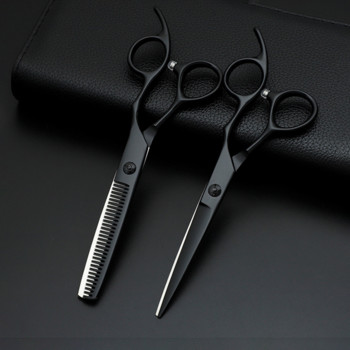 Изключително красиви ножици за подстригване, изтъняване на бретон, фризьорски салон, ножици за коса, счупени зъби за коса, комплект плоски ножици
