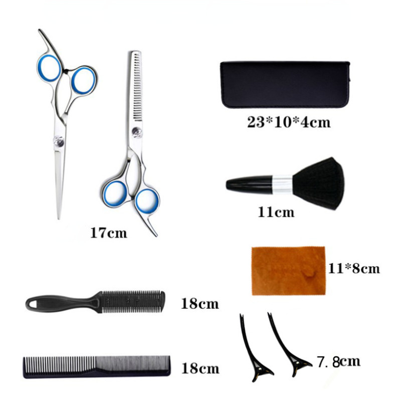 Profesionalne frizerske škare za šišanje 6 inča 440C Brijačnica Frizerski alati za rezanje stanjivača Visokokvalitetni salonski set