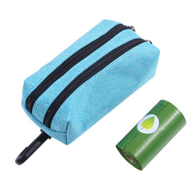 Clip naminio gyvūnėlio formos konteineris išmatų šuniui dėklas Nešiojamas nuleidžiamas šuniukas su maišeliu išmatų maišeliais Mielas diržo dozatorius, nešiojamas atliekų laikiklis