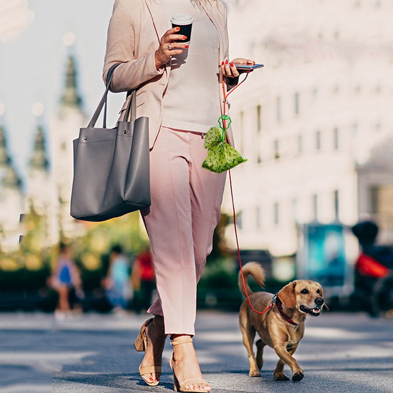 Dozator vrećice za otpad za pseći izmet Držač vrećice za pseći izmet Pribor za kućne ljubimce Dozator za povodac za pse Čisti alat bez ruku