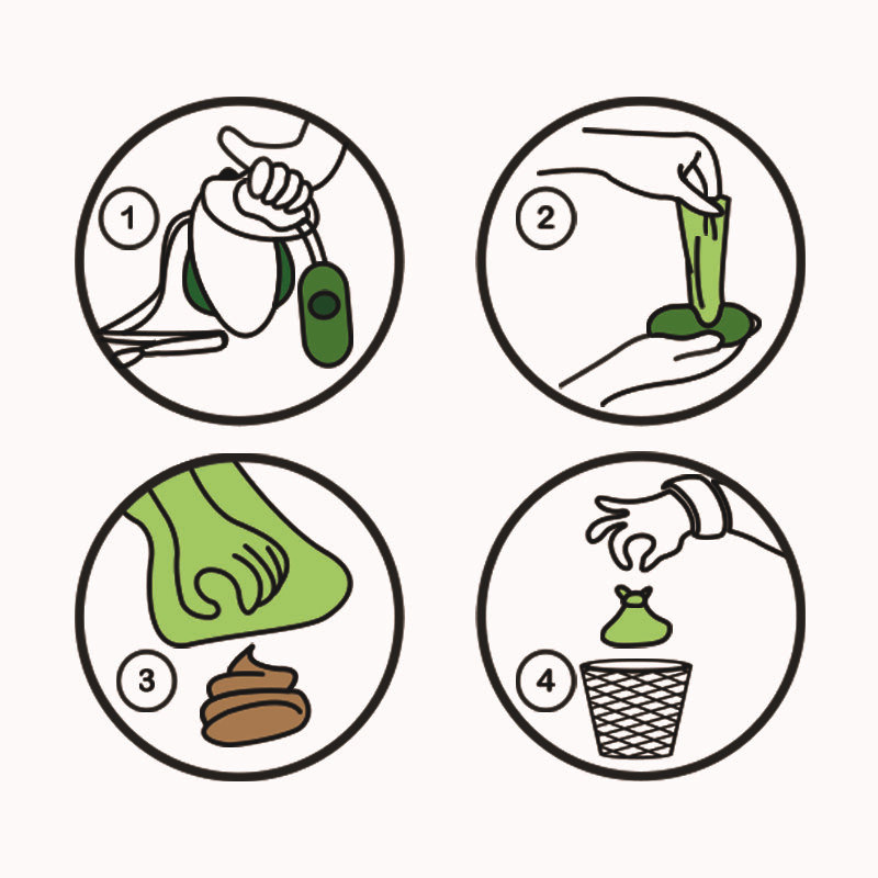 Uued biolagunevad koerakaka kotid prügikotid lagunevad kasside prügikotid keskkonnasõbralik koeraroheline paksem lemmikloomatarve