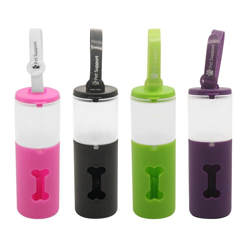 Skupljač pseće kakice s dvostrukim spremnikom za smeće Prijenosni lagani držač vrećice za otpad za pseću kakicu Vanjski organizator za sakupljanje šteneta i mačke