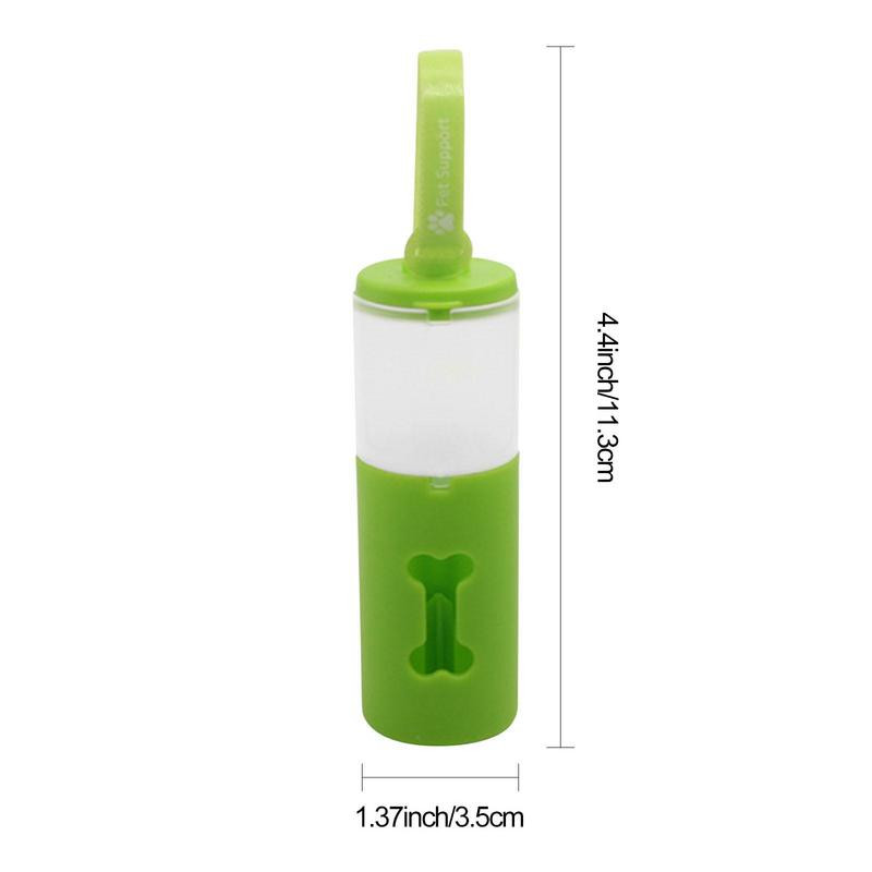 Skupljač pseće kakice s dvostrukim spremnikom za smeće Prijenosni lagani držač vrećice za otpad za pseću kakicu Vanjski organizator za sakupljanje šteneta i mačke