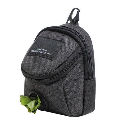 Šunų išmatų maišelio laikiklis Atliekų maišelio dalytuvas su užtrauktuku, skirtas šunų pavadėliui Naminiai gyvūnai Šunų kelionių maišelis su užtrauktuku Nešiojamas šunų kelionių krepšys