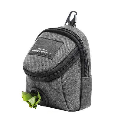 Šunų išmatų maišelio laikiklis Atliekų maišelio dalytuvas su užtrauktuku, skirtas šunų pavadėliui Naminiai gyvūnai Šunų kelionių maišelis su užtrauktuku Nešiojamas šunų kelionių krepšys