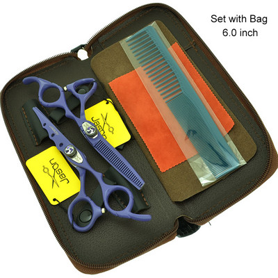 Jasoni 6-tolline professionaalne juukselõikamise kääride komplekt juuksuri käärid juuksurisalongi käärid juuksuri kujundamise tööriist A0022D