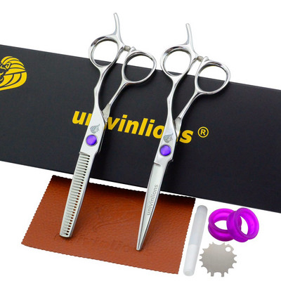 6 colių profesionalios aukštos kokybės plaukų kirpimo žirklės Plaukų retinimo kirpėjo žirklės aštrios kirpyklos žirklės moterims vyrams, vaikams