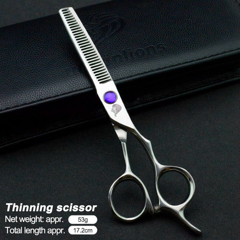 6 colių profesionalios aukštos kokybės plaukų kirpimo žirklės Plaukų retinimo kirpėjo žirklės aštrios kirpyklos žirklės moterims vyrams, vaikams
