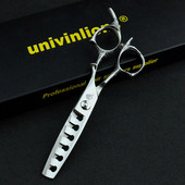 5,75" Profesionalios kirpėjos retinimo plaukų žirklės Japonijos dantų žirklės Šukuosena šukuosena kirpimo žirklės plonesnis kirpėjas kirpėjas