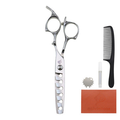 5,75" Profesionalios kirpėjos retinimo plaukų žirklės Japonijos dantų žirklės Šukuosena šukuosena kirpimo žirklės plonesnis kirpėjas kirpėjas