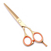 Frizerske škare Profesionalni 5,5" prilagođeni logotip Japan Škare za šišanje / Škare za stanjivanje Škare Oslonac za prste 1014