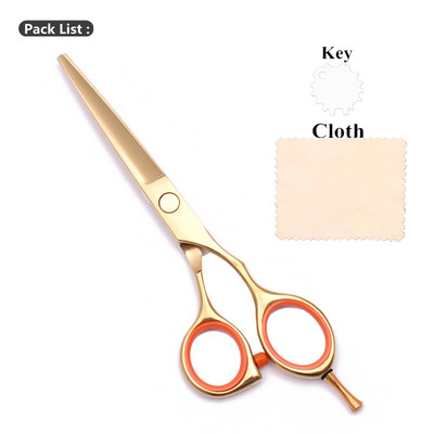 Frizerske škare Profesionalni 5,5" prilagođeni logotip Japan Škare za šišanje / Škare za stanjivanje Škare Oslonac za prste 1014