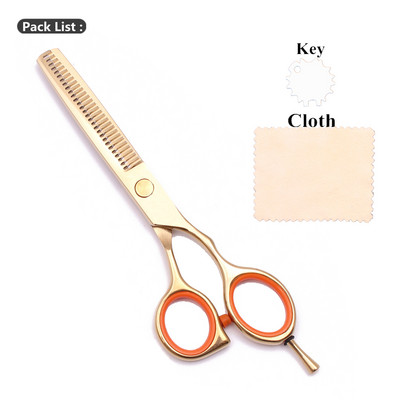 Frizerske škare Profesionalni 5,5" prilagođeni logotip Japan Škare za šišanje / Škare za stanjivanje Škare Oslonac za prste 1014