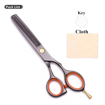 Frizerske škare Profesionalni 5,5" prilagođeni logotip Japan Škare za šišanje / Škare za stanjivanje Škare Oslonac za prste 1014