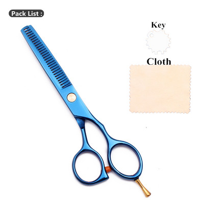 Frizerske škare Profesionalni 5,5" prilagođeni logotip Japan Škare za šišanje / Škare za stanjivanje Škare Oslonac za prste 1014