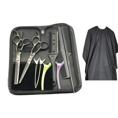 12tk juuksekäärid Professionaalsed juuksuri kääride komplekt Lõikamine+Hõrendamine Barber käärid barbearia profissional acessoros