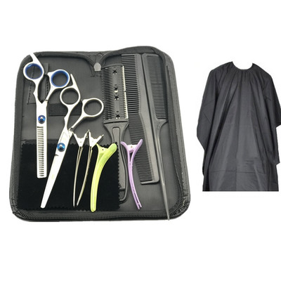 12tk juuksekäärid Professionaalsed juuksuri kääride komplekt Lõikamine+Hõrendamine Barber käärid barbearia profissional acessoros