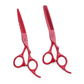 5,5 6 инча чифт професионални фризьорски ножици за коса бръснарски салон ножици ножици комплект за подстригване подстригване черно Y1220