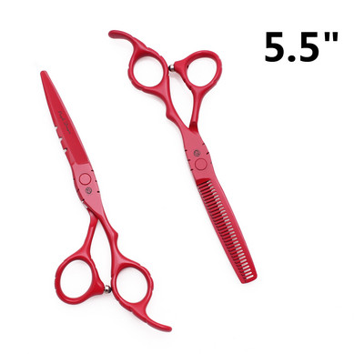 5,5 6 inča Par profesionalnih frizerskih škara za brijačnicu Škare za šišanje Set za šišanje Crna Y1220