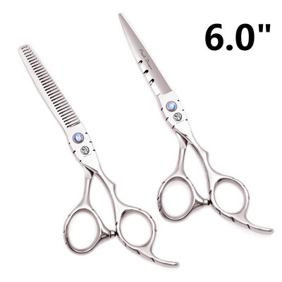 5,5 6 inča Par profesionalnih frizerskih škara za brijačnicu Škare za šišanje Set za šišanje Crna Y1220