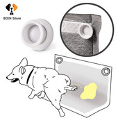 2PCS držač jastučića za mokrenje za pse Univerzalni zidni nosač Puppy Držač jastučića za nošu Držač jastučića za mokrenje Jaki magnet Oprema za kućne ljubimce Dodaci