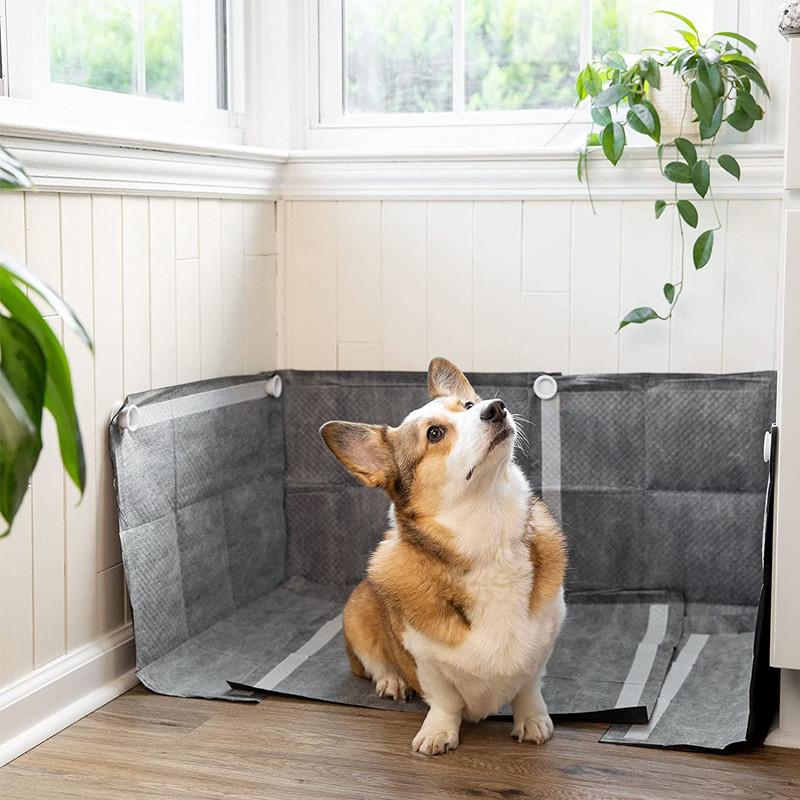 2PCS držač jastučića za mokrenje za pse Univerzalni zidni nosač Puppy Držač jastučića za nošu Držač jastučića za mokrenje Jaki magnet Oprema za kućne ljubimce Dodaci