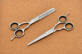 5,5 ιντσών 16 cm Japan 440C Silvery Color Professional Human Hair Scissors Ψαλίδι κομμωτικής Ψαλίδι κοπής Ψαλίδι αραίωσης