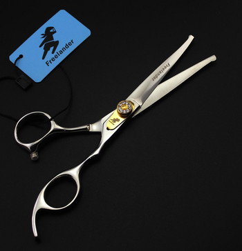 6-инчови ножици за коса с кръгла глава Професионални фризьорски бебешки ножици Ножици за рязане Бръснар Висококачествена личност
