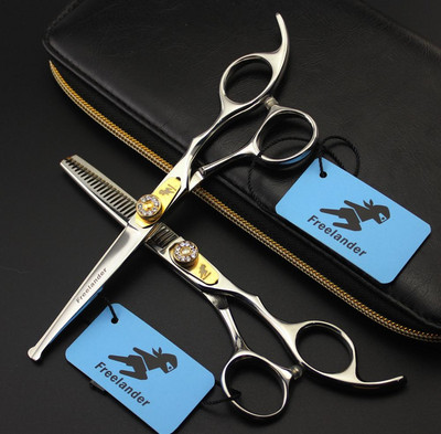 6-инчови ножици за коса с кръгла глава Професионални фризьорски бебешки ножици Ножици за рязане Бръснар Висококачествена личност