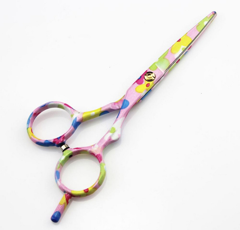 30% REDUCERE 5,5" din ceramică colorată pentru saloane de coafură foarfece profesionale de tuns foarfece pentru coafură foarfece de tuns