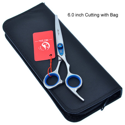 Meisha 6,0 colių profesionalios kirpyklų žirklės nerūdijančio plieno kirpyklos plaukų kirpimo žirklės retinimo žirklės su maišeliu A0142A