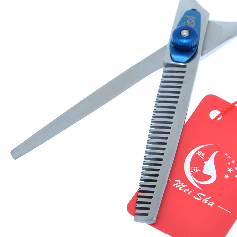 Meisha 6,0 colių profesionalios kirpyklų žirklės nerūdijančio plieno kirpyklos plaukų kirpimo žirklės retinimo žirklės su maišeliu A0142A