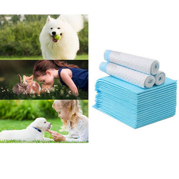 Нова супер абсорбираща пелена за домашни любимци Подложки за обучение на кучета за еднократна употреба Здрава подложка за пелена за кучета, котки, домашни любимци, почистваща дезодорантна пелена